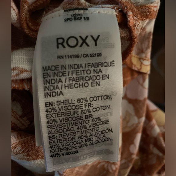 Roxy Florence Feels Wrap Dress Size M - Picture 8 of 9